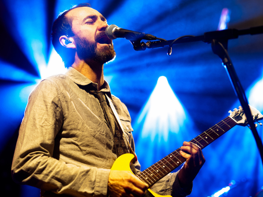The Shins live in concert from Le Poisson Rouge. (Ryan Muir for NPR)