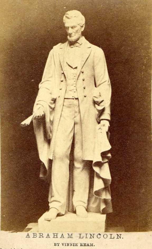 Vinnie Ream's statue of Abraham Lincoln