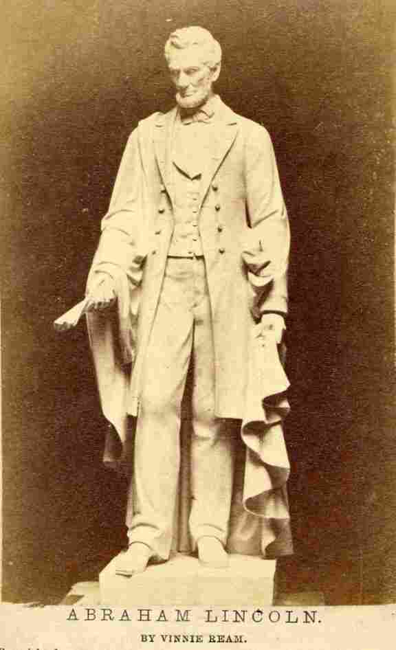Vinnie Ream's statue of Abraham Lincoln