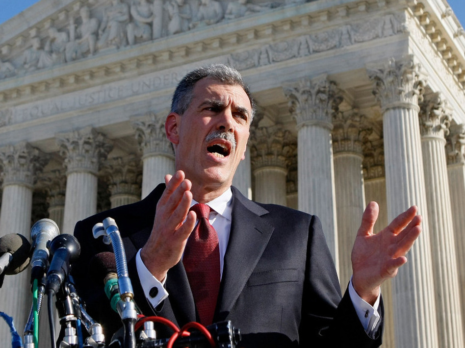 Solicitor General Don Verrilli grew up in Connecticut and received his law degree from Columbia Law School. (Mark Wilson/Getty Images)