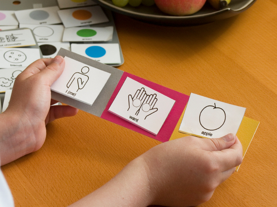 Some children with autism have trouble speaking, and use images to help communicate. (iStockphoto.com)