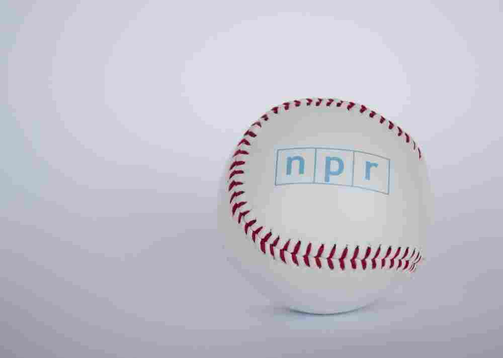 Custom baseball designed in-house by NPR's Creative Services & Branding team.