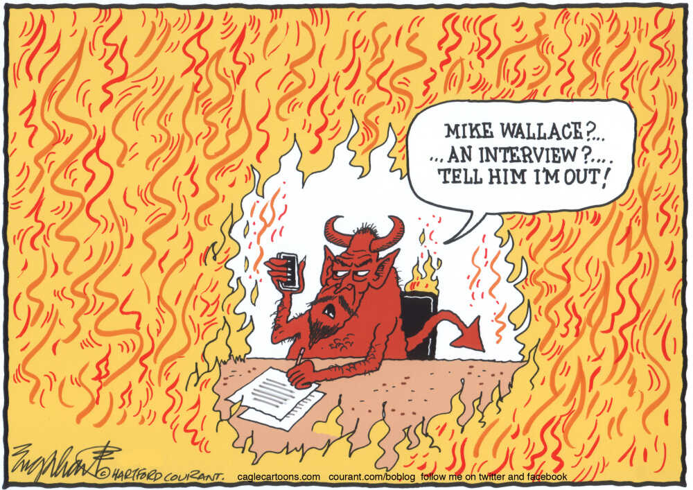 Double Take #39 Toons: Mike Wallace 1918 2012 : NPR