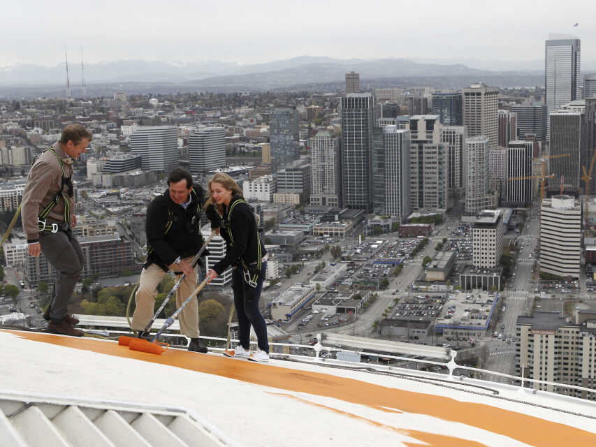 Back To The Future Seattle's Space Needle Turns 50 NPR