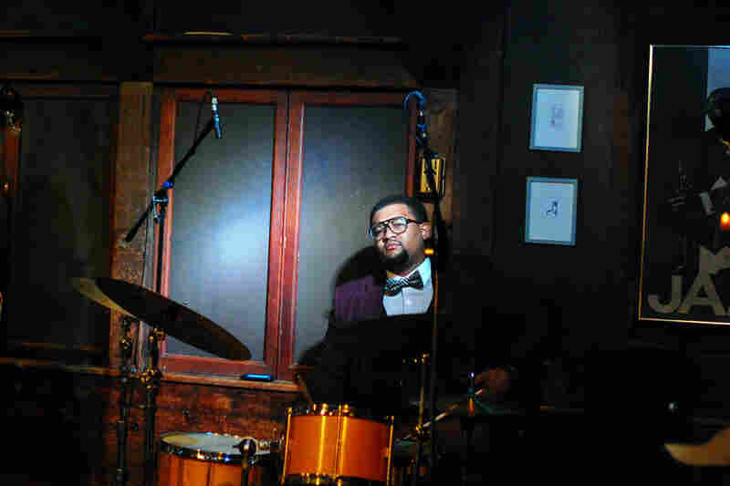 Drummer Khary Shaheed performed with Denise King.