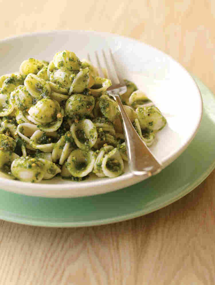 Parsley mint pasta