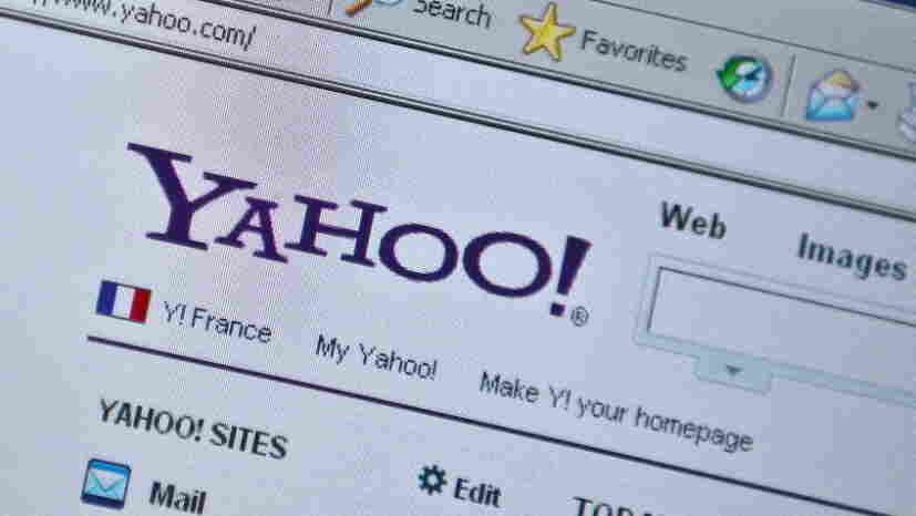 Yahoo's homepage.