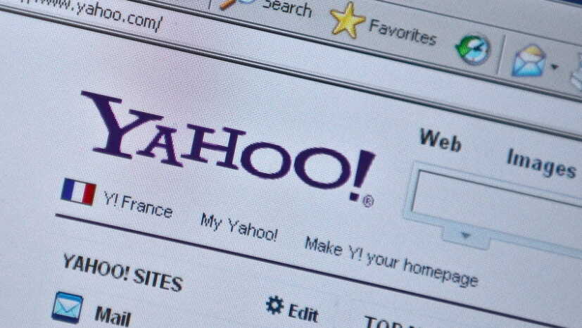 Yahoo's homepage.