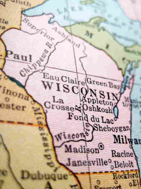 Map of Wisconsin