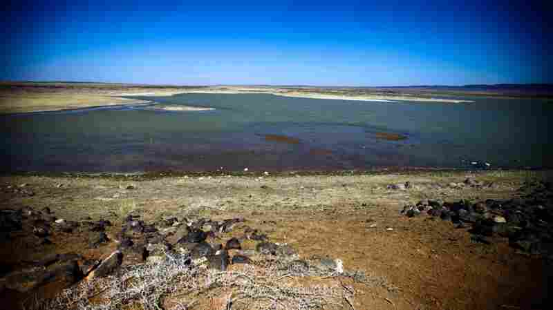 This small lake, which has recently receded, is one of the few permanent bodies of water in South Gobi. The government recently reversed a ban on using the aquifer underneath.