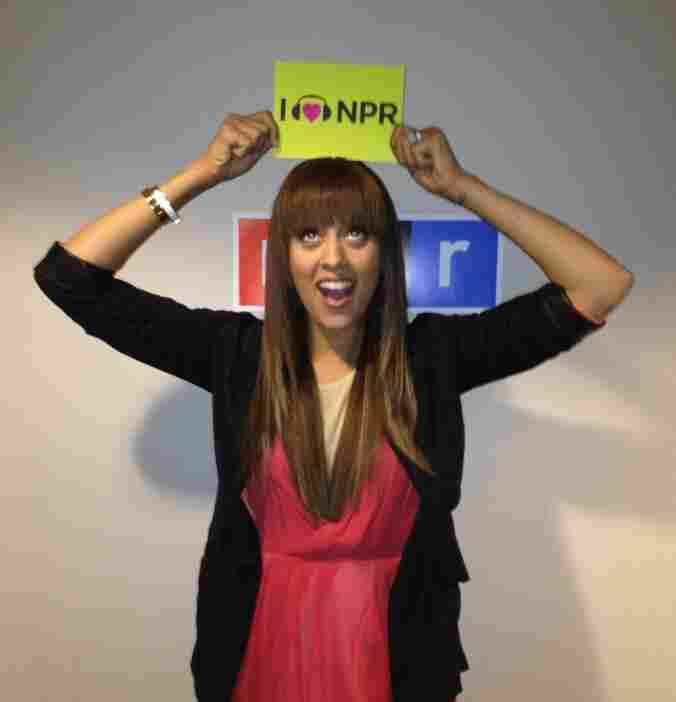 Actress Tia Mowry at NPR HQ in Washington, D.C.