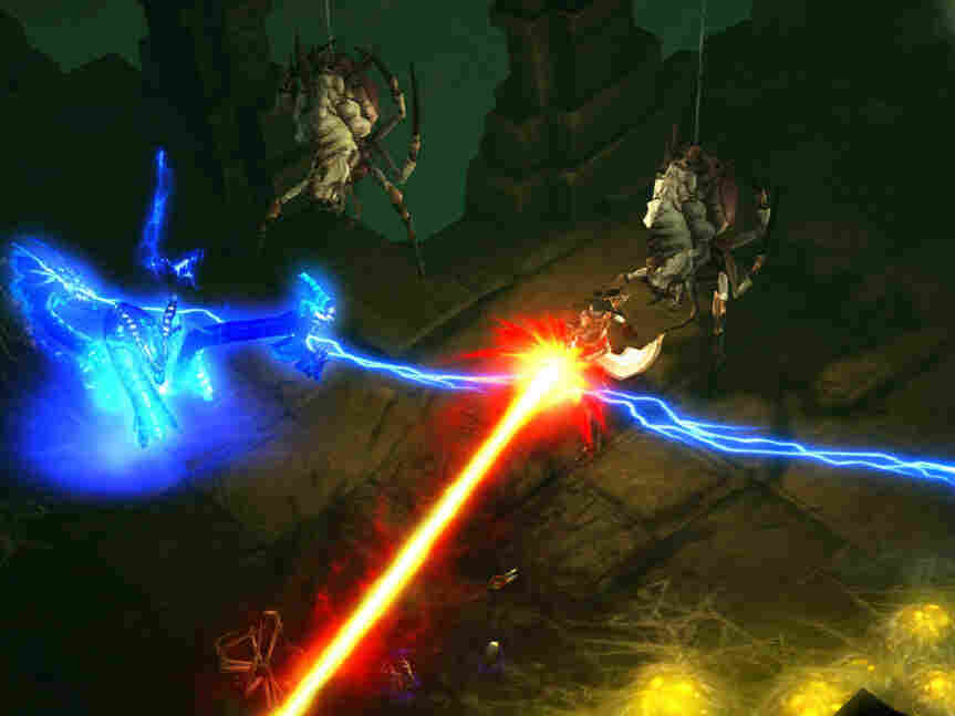 A screenshot from Diablo III.