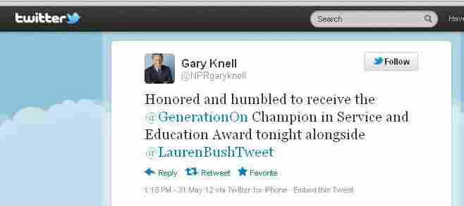 Gary Knell Tweet