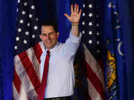 Wisconsin Republican Gov. Scott Walker handily won Tuesday's special recall election against Democratic challenger Tom Barrett.