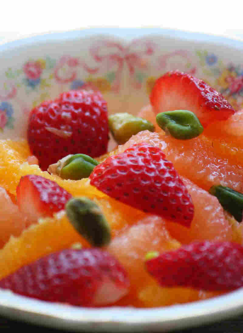 Citrus Salad With Rose Water