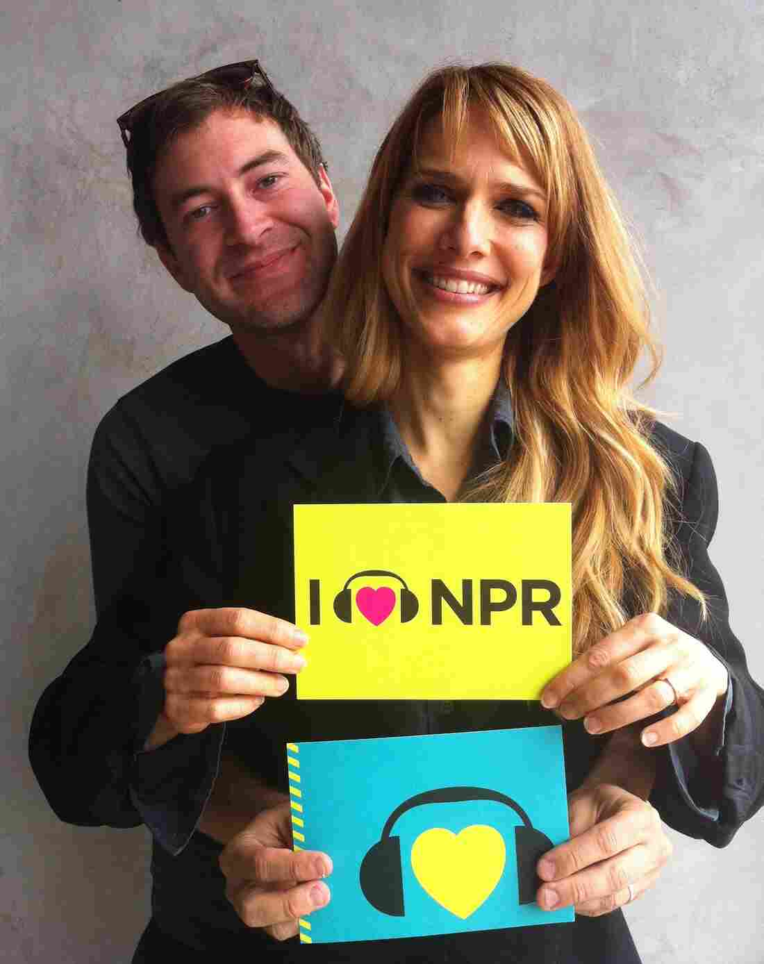 Mark Duplass and Lynn Shelton