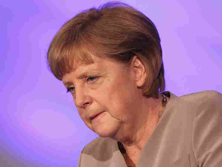 German Chancellor Angela Merkel wants to help the rest of Europe, but only if they play by the rules.