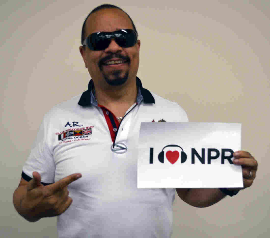 Ice-T at NPR Member station WABE in Atlanta.