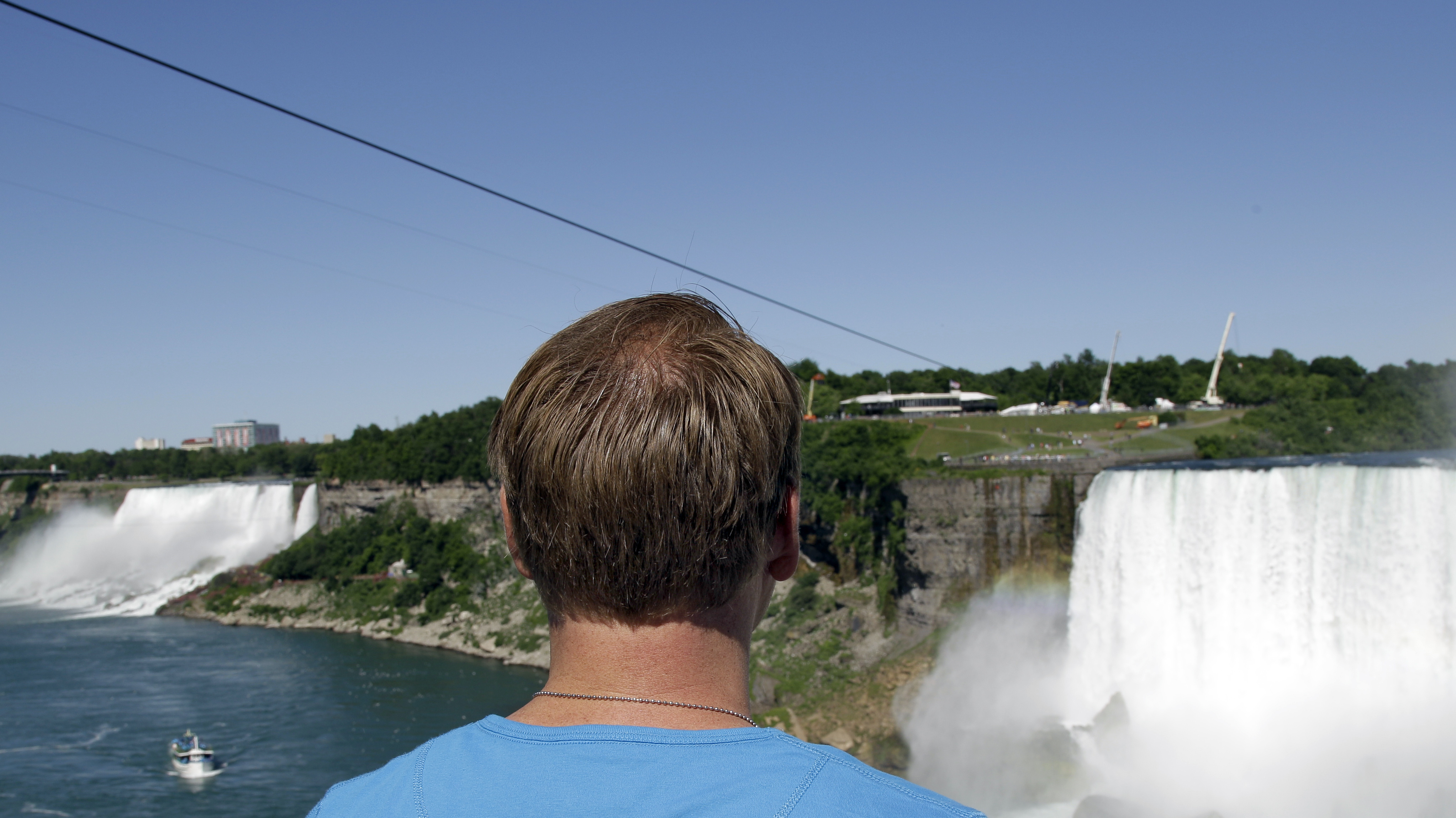 Wallenda Completes HighWire Walk Over Niagara Falls The TwoWay NPR