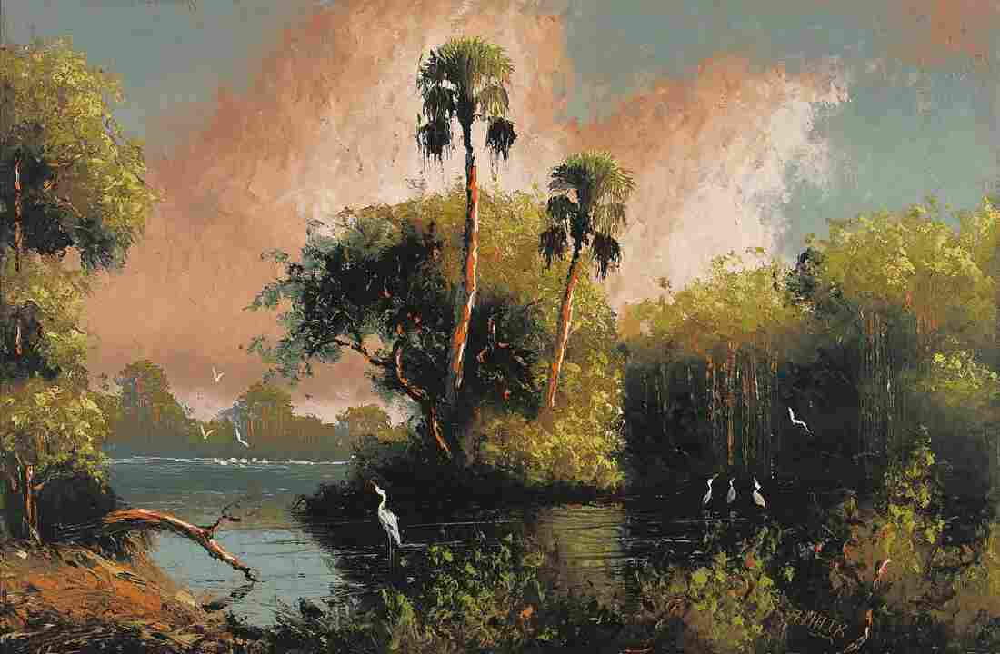 A Florida landscape painting by Alfred Hair