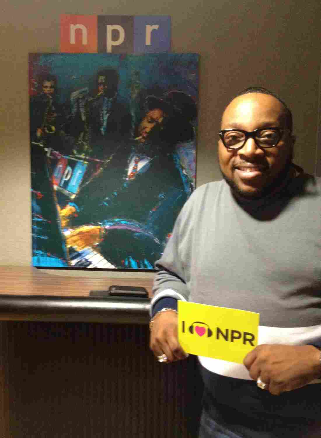 Marvin Sapp at NPR HQ in DC