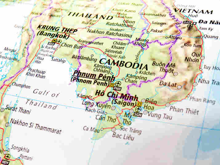 A map shows Cambodia.