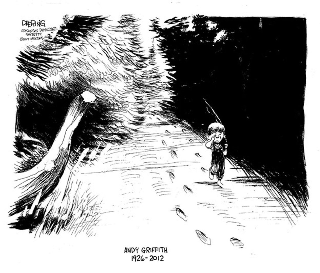 Double Take 'Toons: Remembering Andy Griffith : NPR