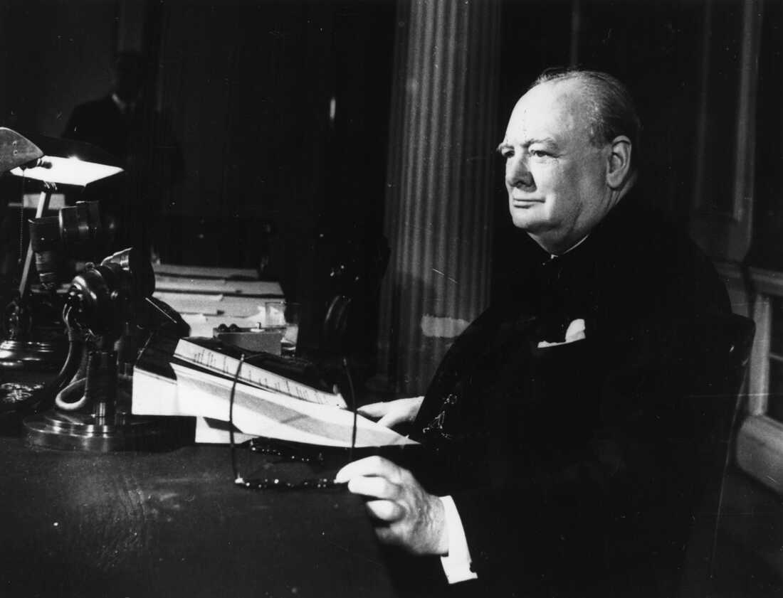 Winston Churchill's Way With Words : NPR