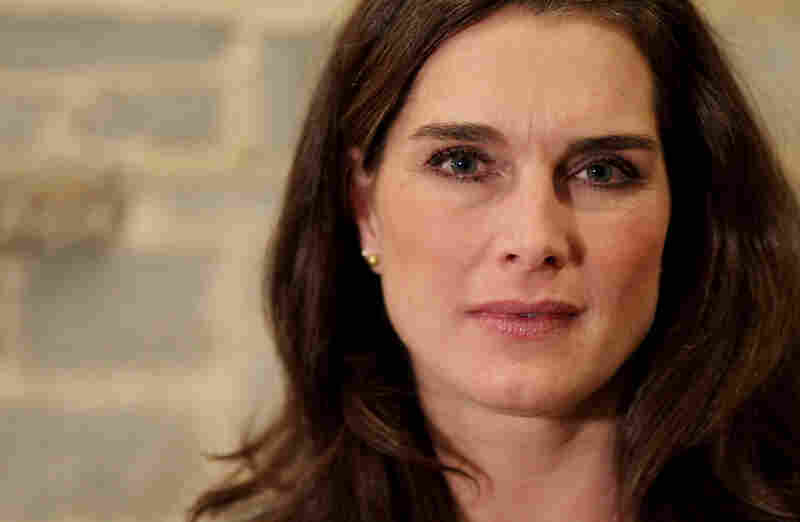 Actress Brooke Shields, shown June 2012 in Los Angeles.