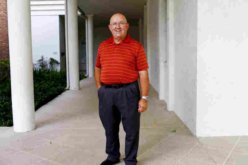 Claude Walker has been a pastor for 40 years and started working at the First Baptist Church in Plant City, Fla., three years ago. He supports Mitt Romney because of his family values.