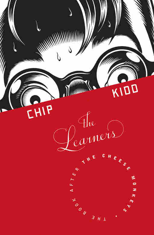 The Learners by Chip Kidd: "Since the narrator is essentially me, the cover is a kind of self-portrait — only I'm a terrible draftsman. So I hired the cartoonist and illustrator Charles Burns to draw it, and Chris Ware did the lettering. This is really intended to be 'The Scream' as rendered by two of the best contemporary artists in America."