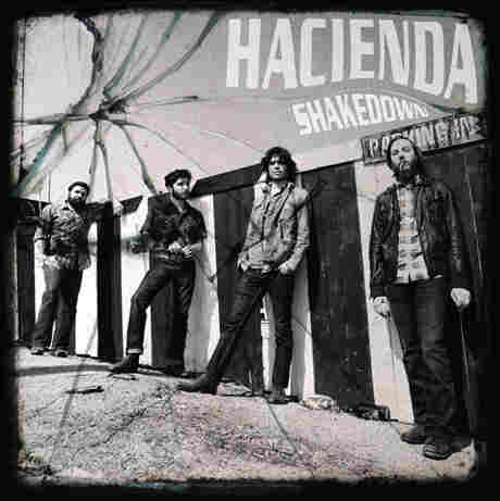 The artwork for Hacienda's Shakedown.
