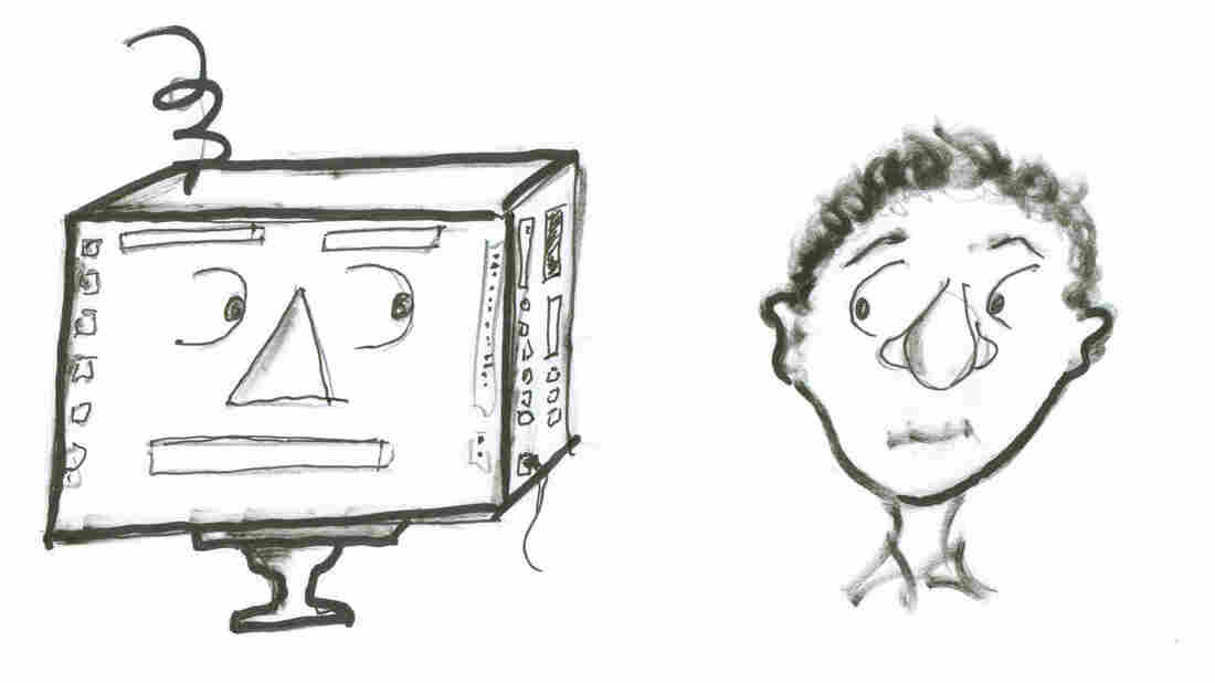 Computer and human.
