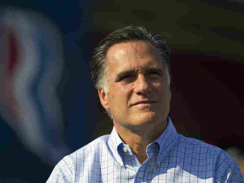 Republican presidential candidate Mitt Romney