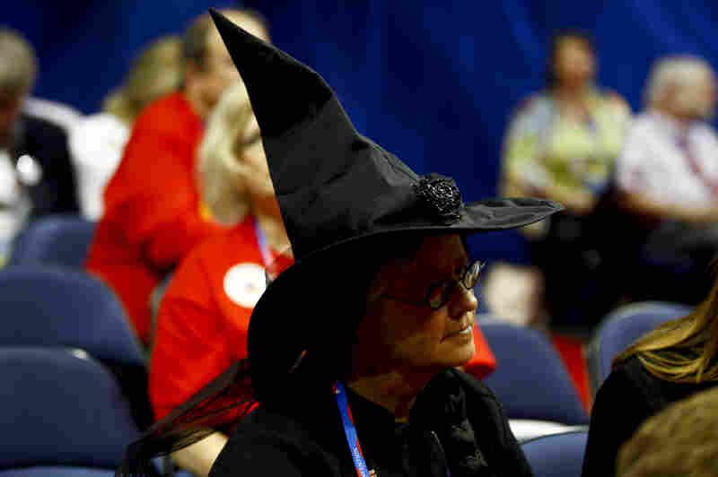 There's no place like ... Tampa, for this Kansas delegate.