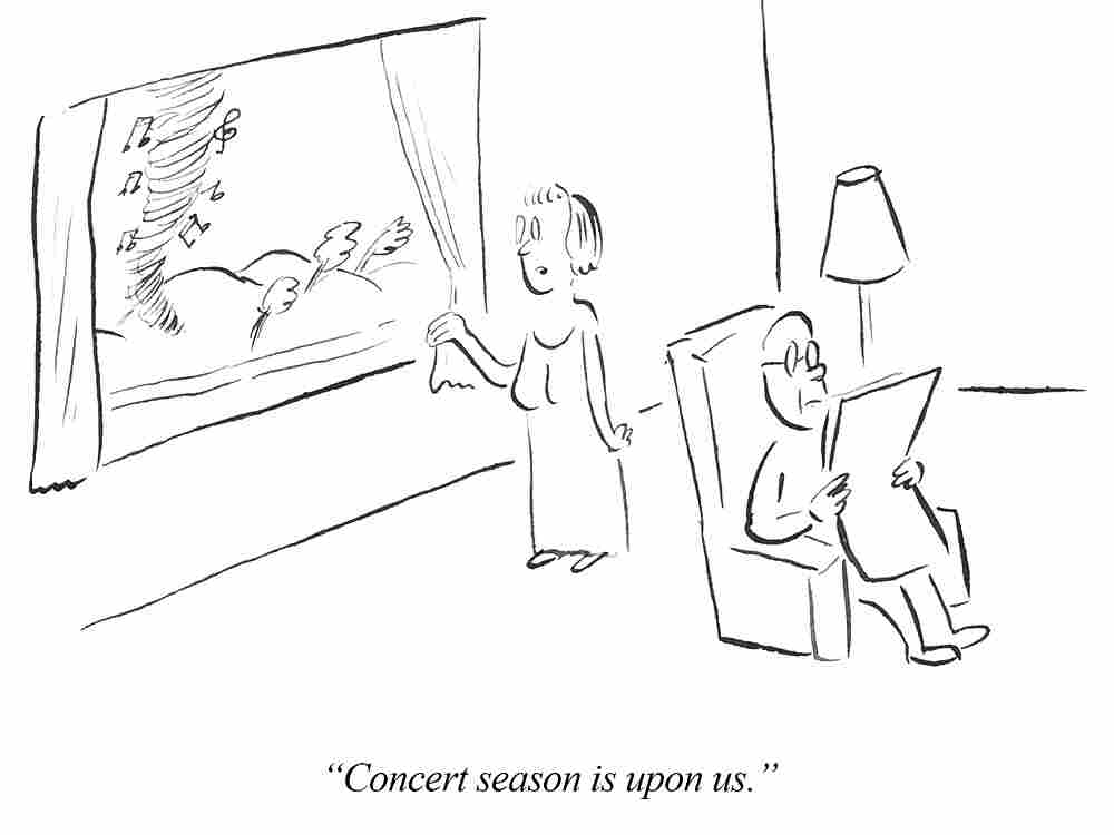 Mostly cloudy with a chance of Beethoven.