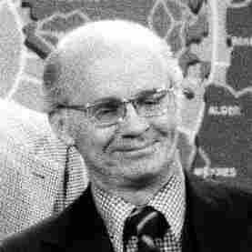 Martin E. Marty, a professor at the University of Chicago, appeared on the NBC-TV Today show to celebrate the show's 25th anniversary on network TV on Jan. 14, 1977, with current and former staffers and other guests.