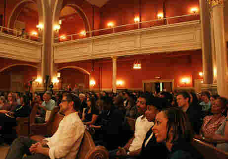 The audience at Sixth & I.