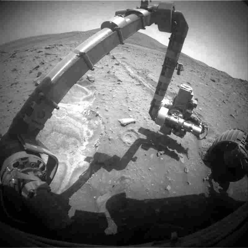 Spirit, 2010: When NASA's Spirit rover got stuck in Martian sand, it proved to be a lucky break: The spinning wheel churned up soil that provided evidence of rocks formed in the presence of water.