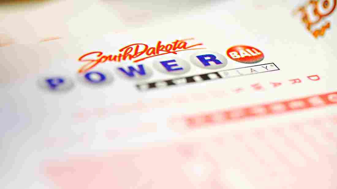 A Powerball ticket reader at a South Dakota store.