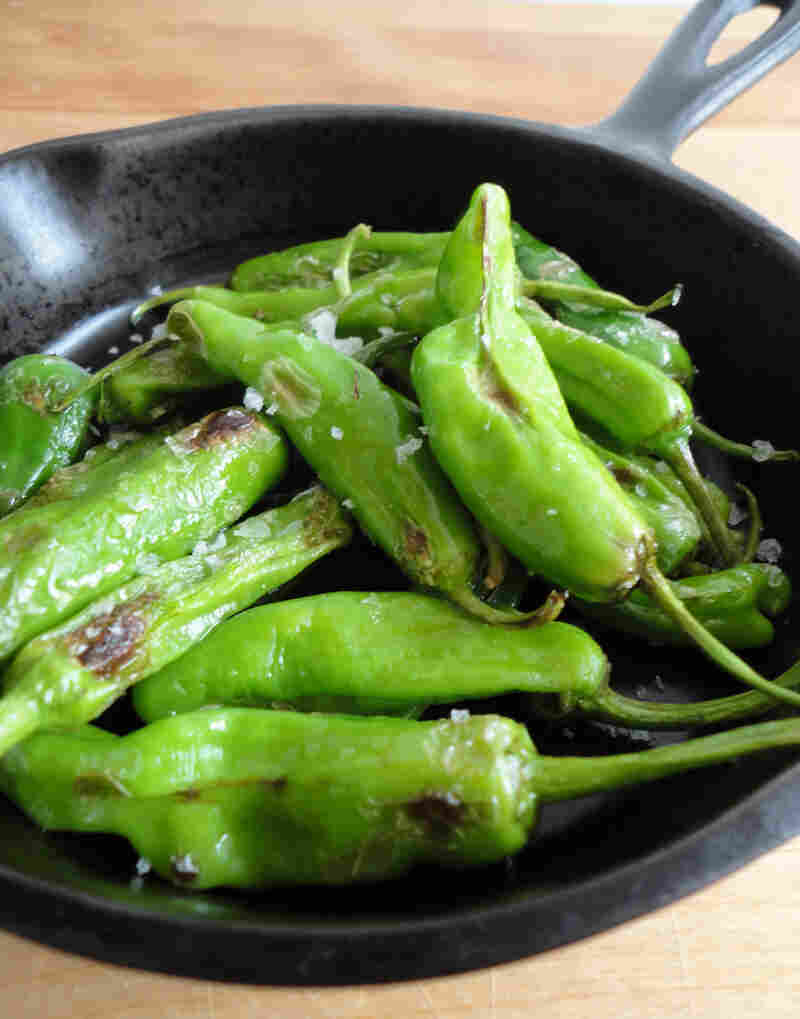 Skillet-Scorched Shishitos