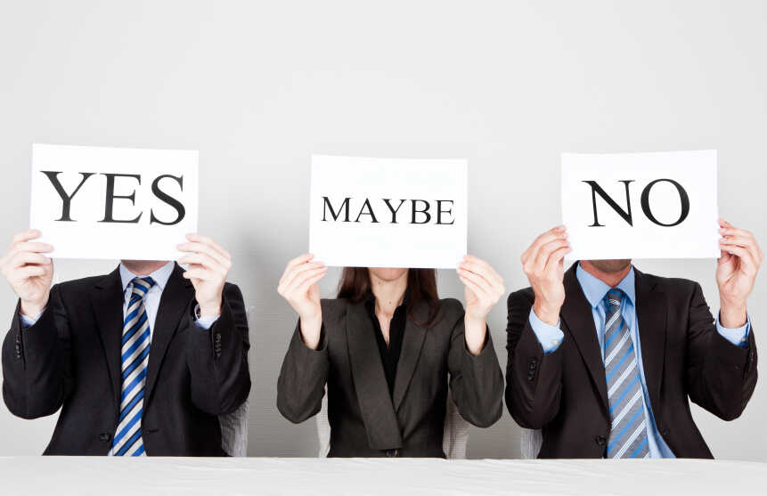 Yes Maybe No