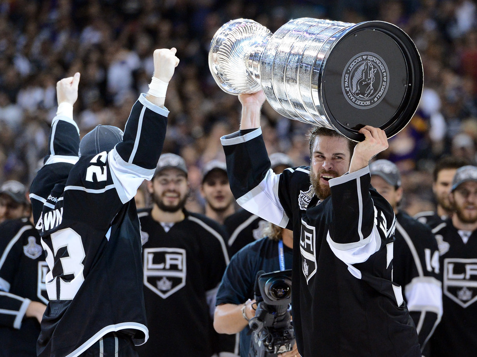 Last season, the Los Angeles Kings won the Stanley Cup. But when will they play next? (Harry How/Getty Images)