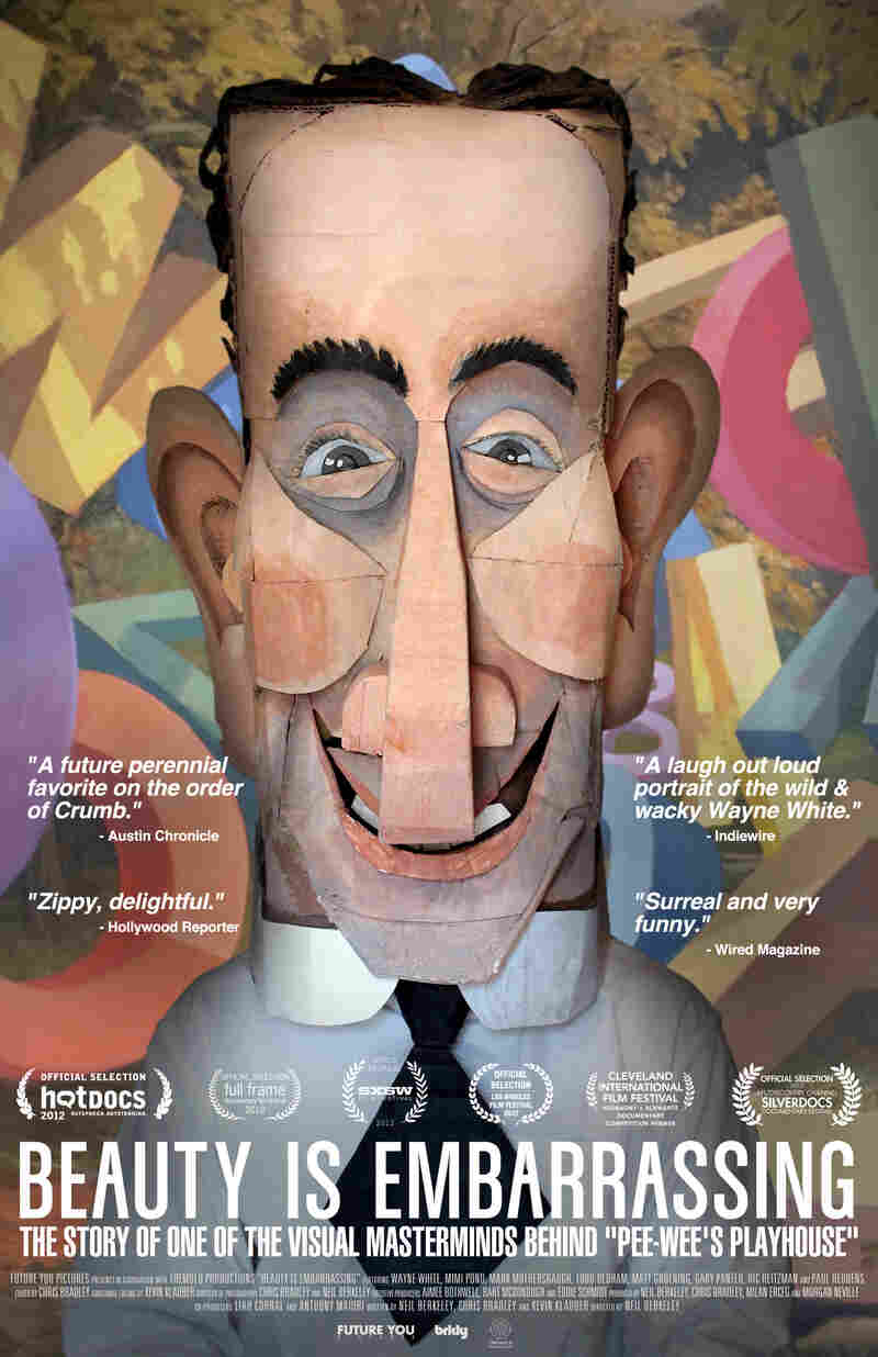 The poster for Beauty Is Embarrassing.