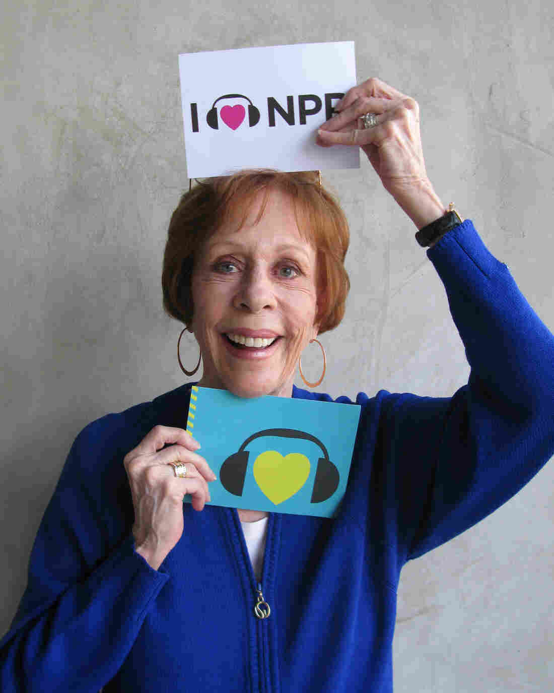 Carol Burnett at NPR West.