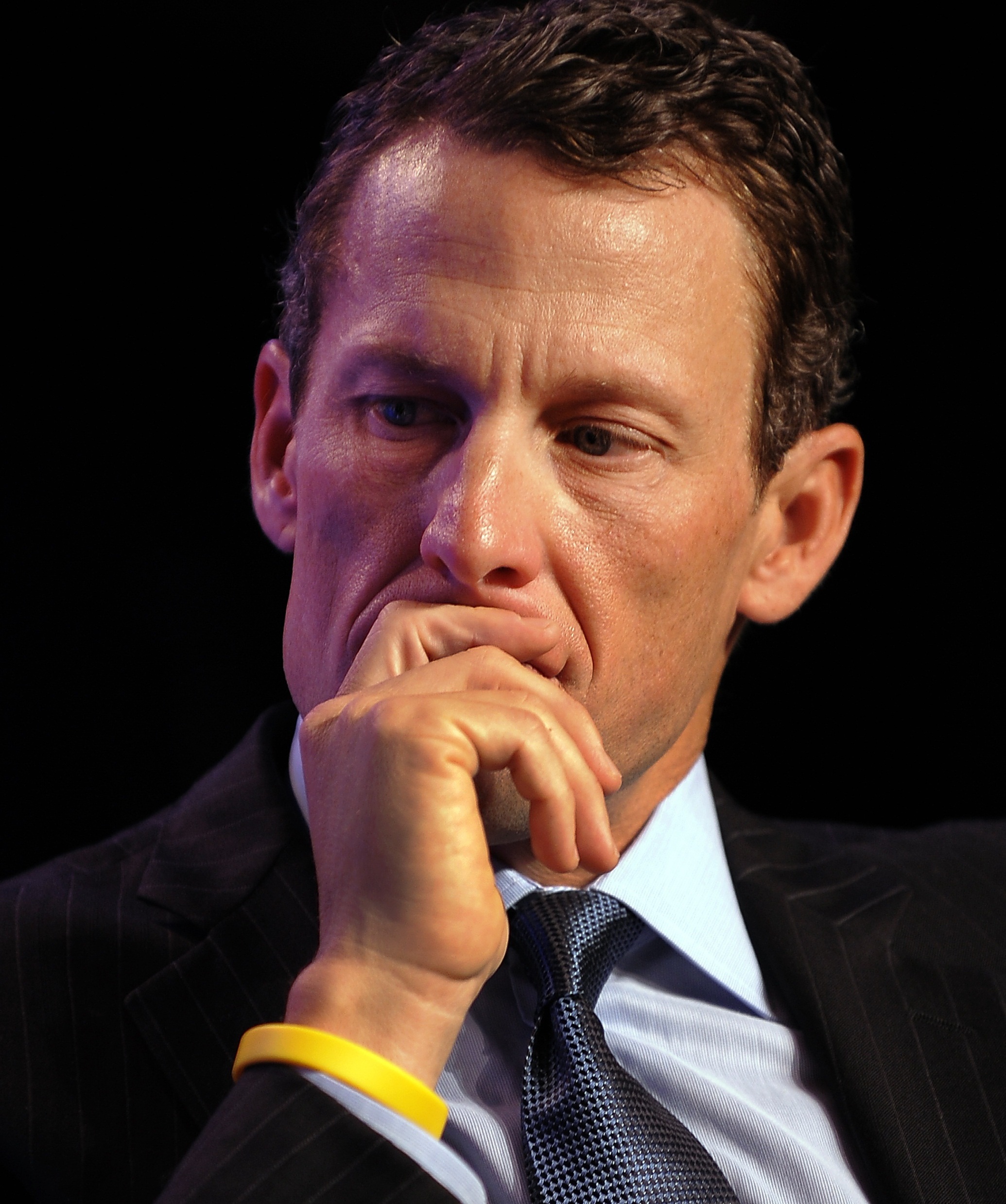 Lance Armstrong in 2010. (AFP/Getty Images)