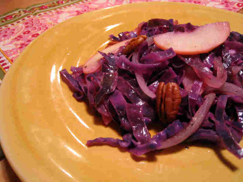 Cider-Braised Red Cabbage