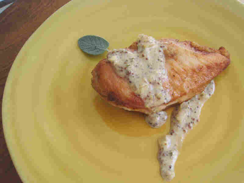 Chicken With Cider Pan Sauce