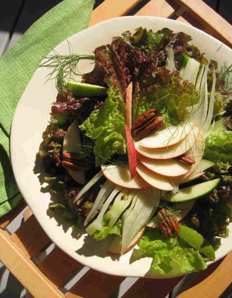 Seasonal Salad With Apple Cider Vinaigrette