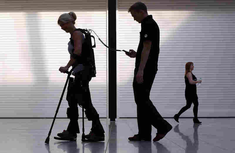 I, Robot Paraplegics Get An Assist Shots Health News NPR
